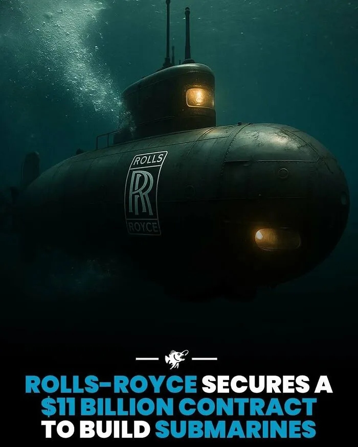 Rolls-Royce secures billion dollar contract to build advanced submarines underwater
