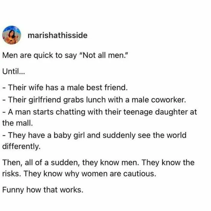 85 Feminist Posts That Say The Quiet Part Out Loud