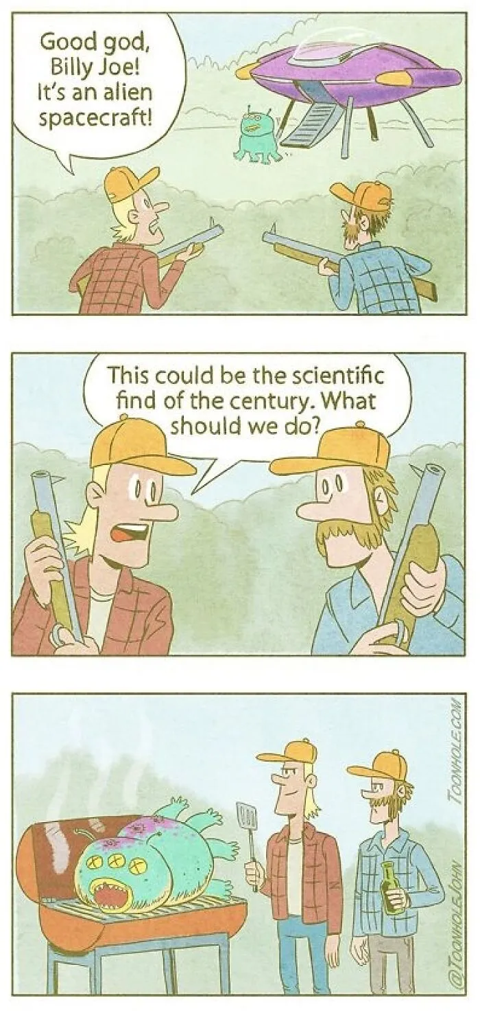 Dark Humor Fans Might Appreciate These 40 New Twisted Comics By Toonhole John