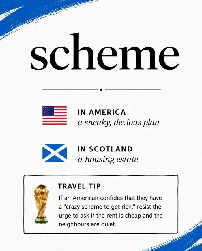 This Scottish X Account Went Viral For Explaining US Slang, Here Are Its 13 Best Posts