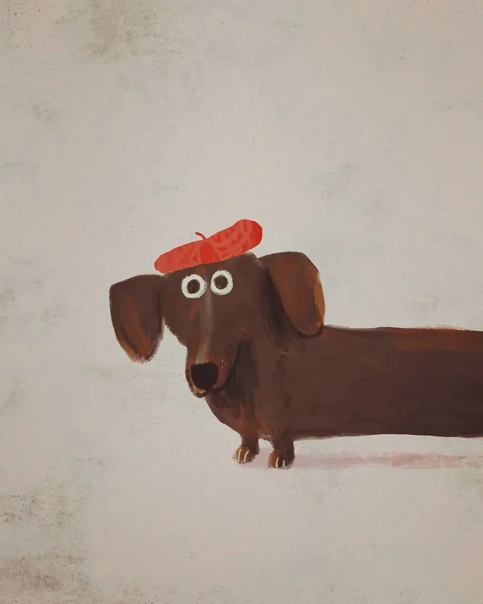 30 Charming Dog Illustrations That Prove Life Is More Fun With A Dog Around
