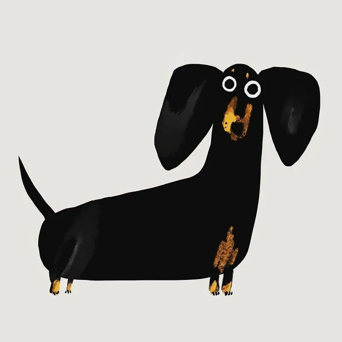 30 Charming Dog Illustrations That Prove Life Is More Fun With A Dog Around