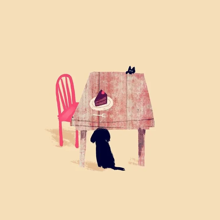 30 Charming Dog Illustrations That Prove Life Is More Fun With A Dog Around