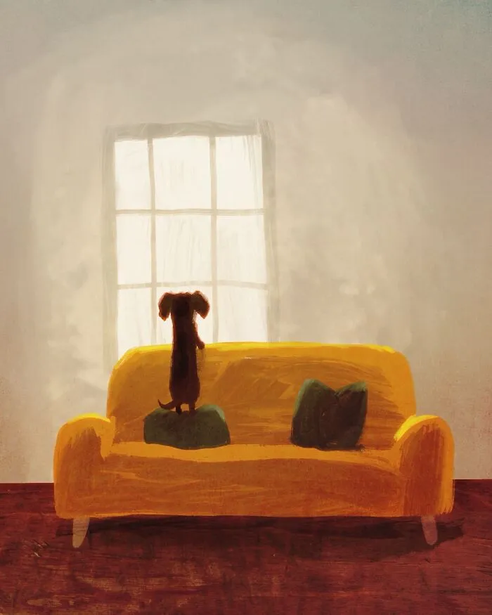 30 Charming Dog Illustrations That Prove Life Is More Fun With A Dog Around