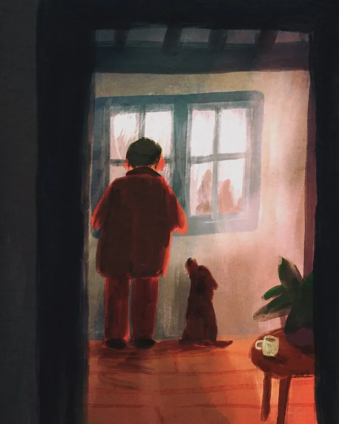 30 Charming Dog Illustrations That Prove Life Is More Fun With A Dog Around