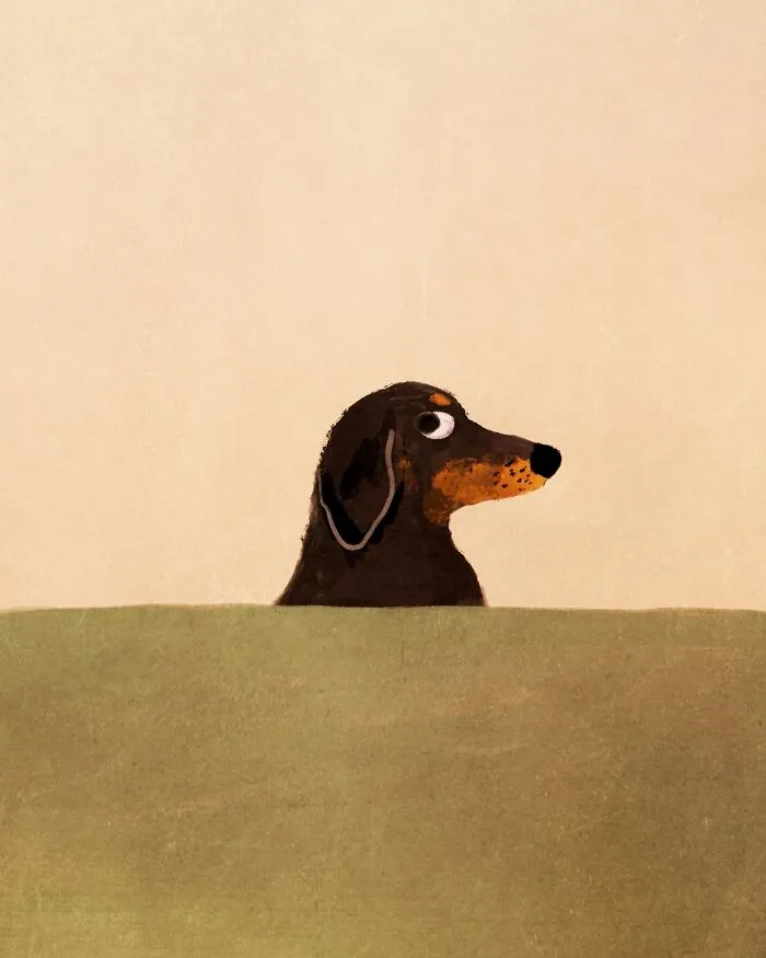 30 Charming Dog Illustrations That Prove Life Is More Fun With A Dog Around