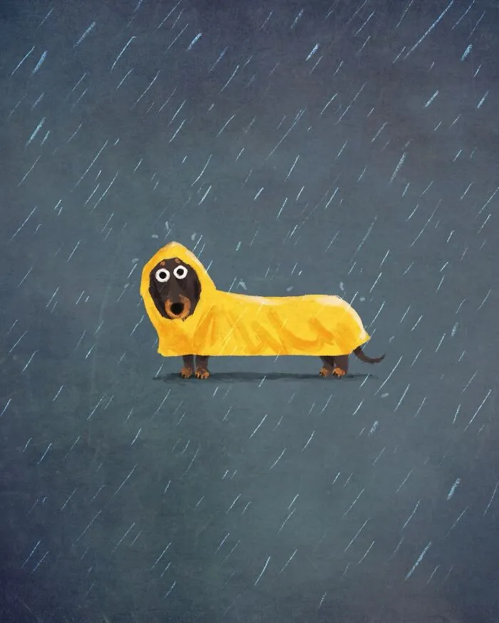 30 Charming Dog Illustrations That Prove Life Is More Fun With A Dog Around