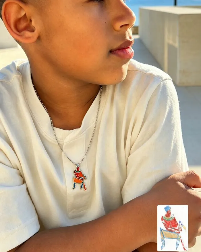 20 Children’s Drawings Turned Into Handcrafted Enamel Jewelry By Minttnim