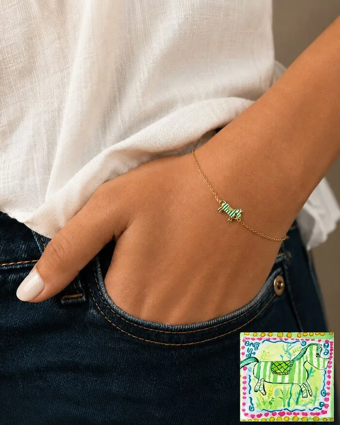 20 Children’s Drawings Turned Into Handcrafted Enamel Jewelry By Minttnim
