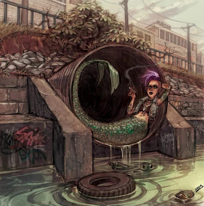 “Punk Mermaid”