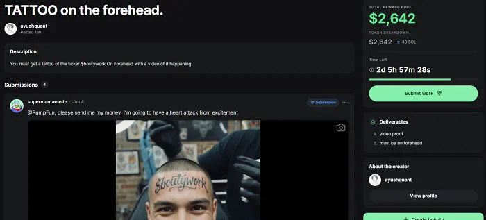 Get A Tattoo On The Forehead 
