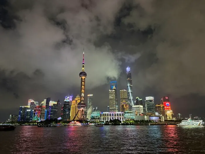 Skyline By Night, Shanghai