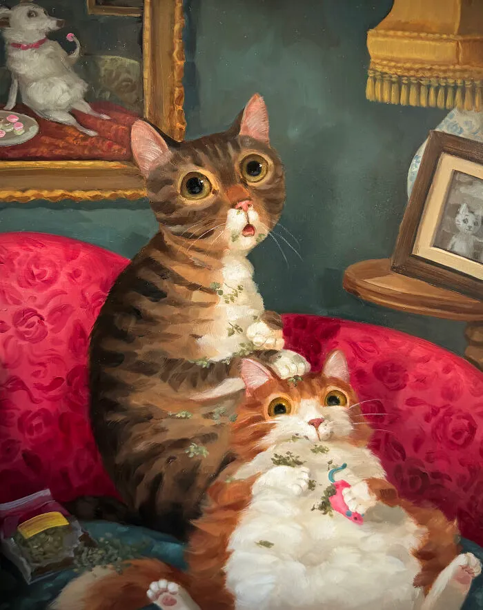 “They Found Catnip, And Lost Their Minds”