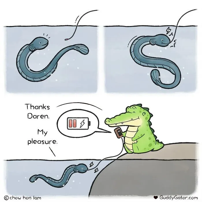 49 Wholesome Comics About An Alligator And His Friends By This Artist (New Pics)