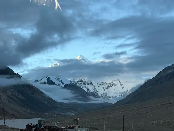 Mount Everest From Breakfast Room, Tibet