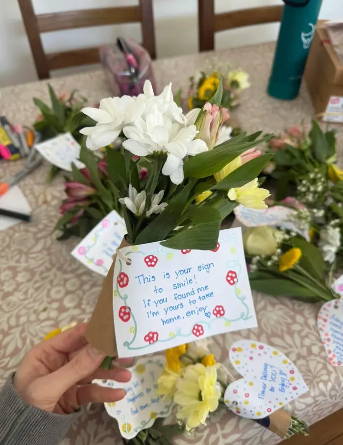 Left Some Wee Gifts Around The Community Today