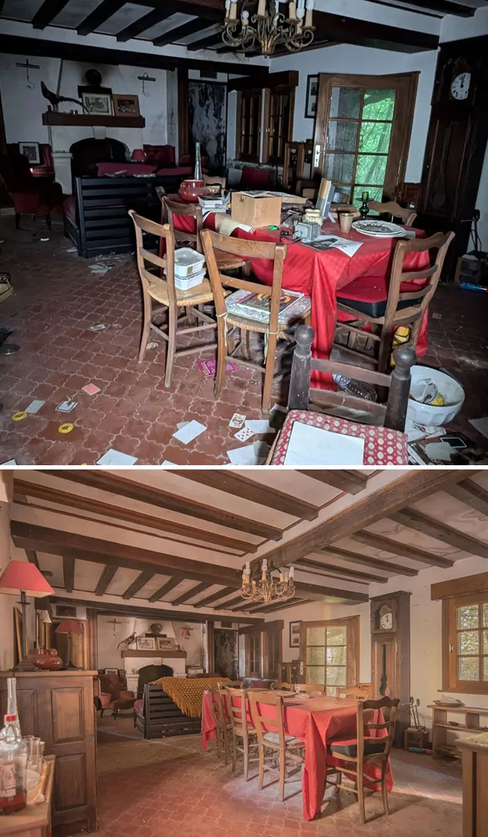 An Abandoned House In France Before And After I Put Away Vandalism