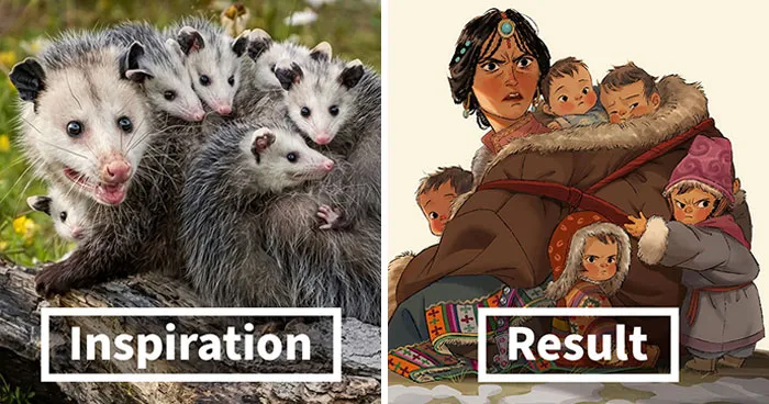 This Illustrator Reimagined Animals And Places As Human Characters In 22 Playful Artworks