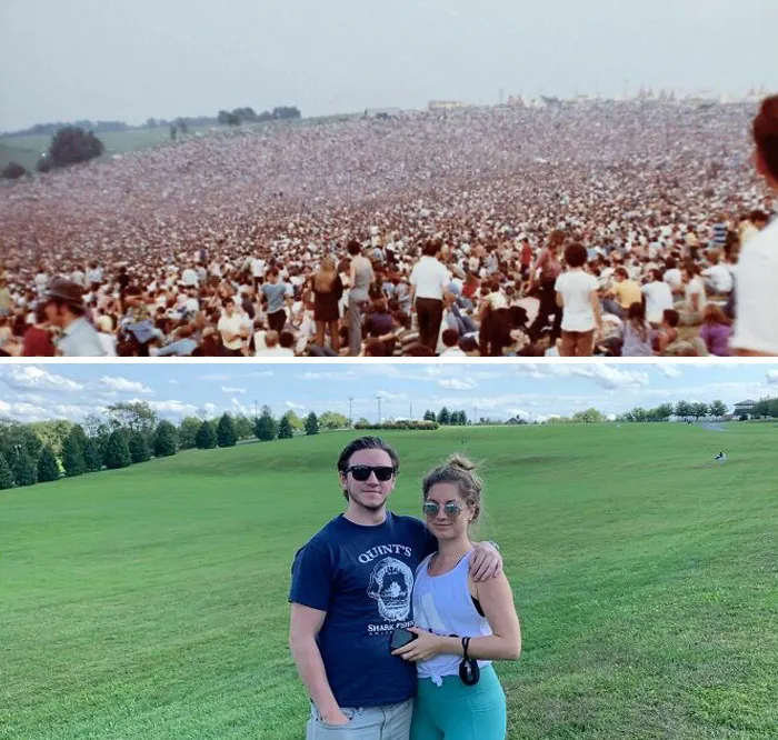Lugar de celebración del festival de Woodstock - 1969 / 2020
