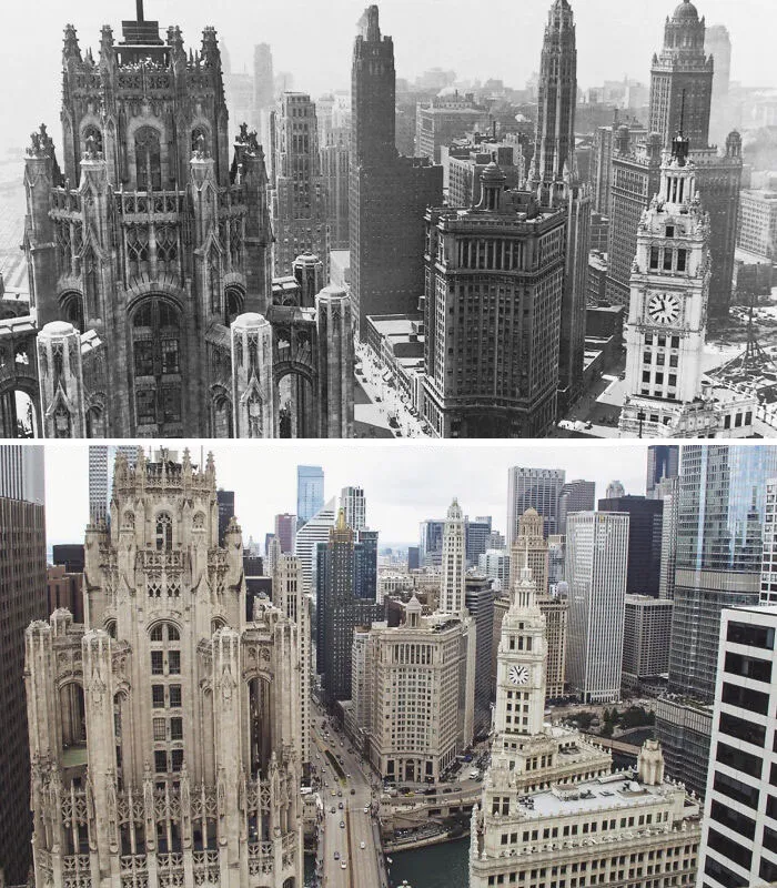 Chicago en los años 30 vs. hoy