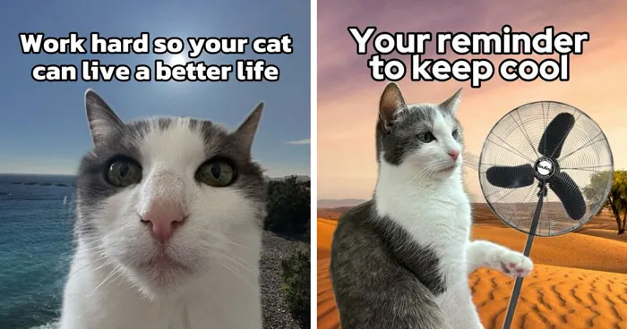 47 Hilarious Cat Memes That Turn Everyday Feline Drama Into Purrfect Comedy