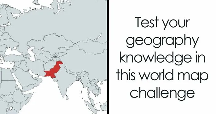 “Think You Know The Globe?”: Try To Identify 18 Countries By Just A Mark On The World Map