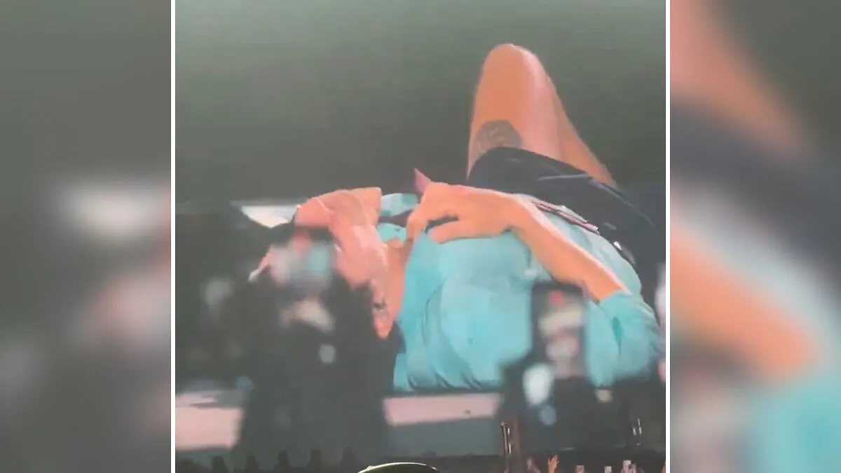 Harry Styles Sparks Concern After Choking On Water And Collapsing Onstage During Scorching Heatwave