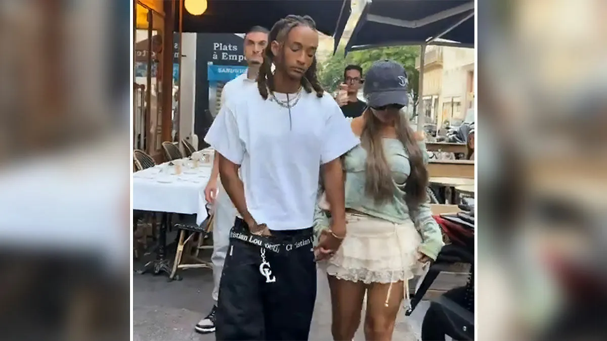 Will Smith's Son Jaden Called Out After Being Spotted Holding His Manhood In Public