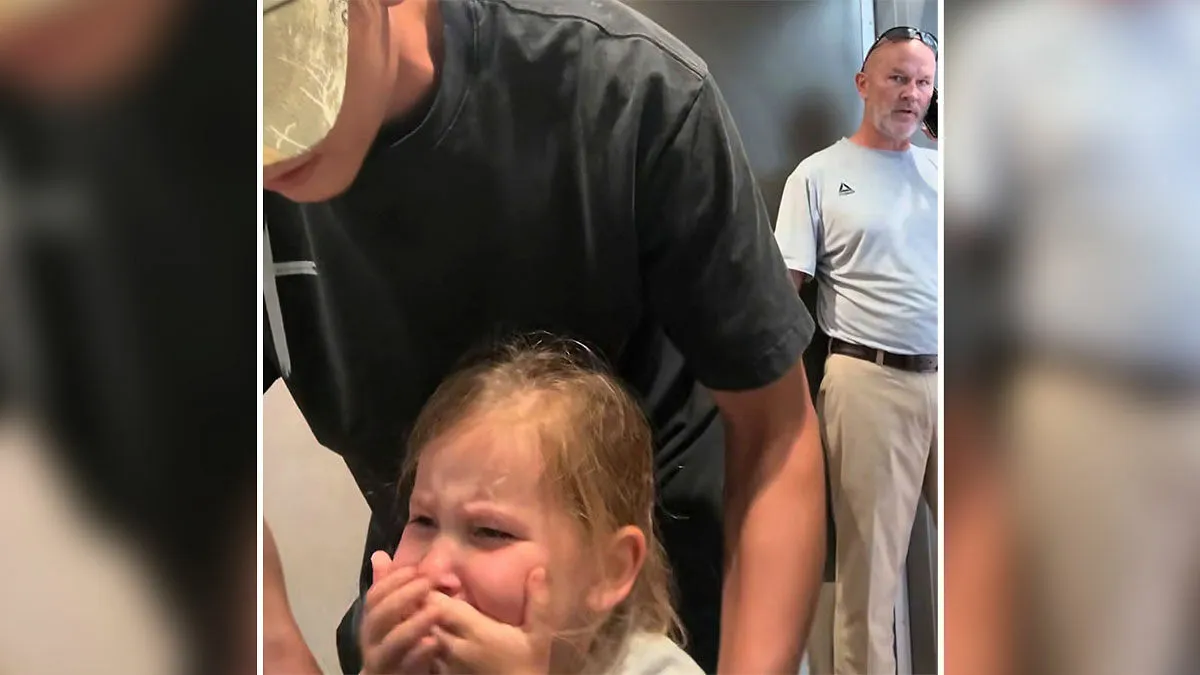 Dad Gives Update After “Male Karen” Harassed Him For Helping His Daughter In Women's Restroom, Made Girl Cry