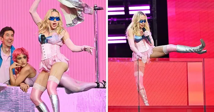 Terrified Viewers Blast Madonna, 67, For Impulsively Performing Dangerous Stunt At Times Square Pride Concert