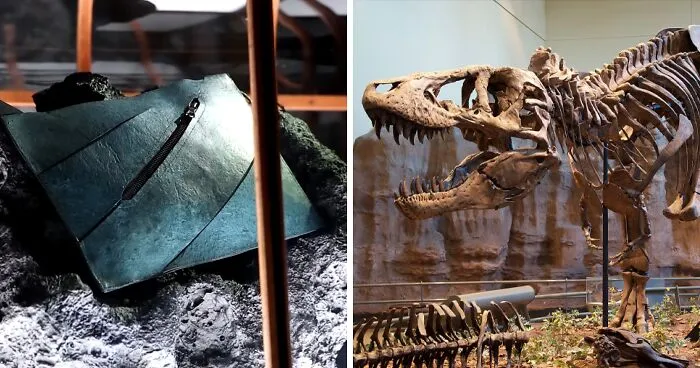 A Fashion Label Claims To Have Lab-Grown A "T-Rex Leather" Handbag But Now They Can't Find Anyone To Buy It