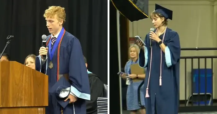 HS Valedictorian Breaks Silence After Heckling Student Shames His Speech
