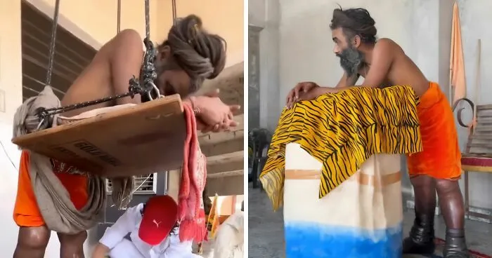 Man Standing For Over 5 Years In Extreme Act Of Devotion Stuns Netizens, Expert Explains The Ritual