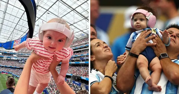 Doctors Send Alert As Babies With Ear Muffs At World Cup Flood Social Media