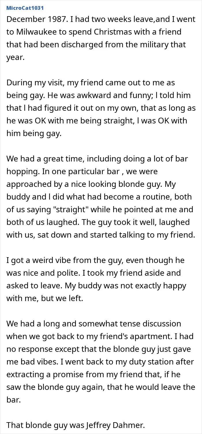 35 Chilling Stories From People Who Listened To That Voice In Their Head And Never Regretted It