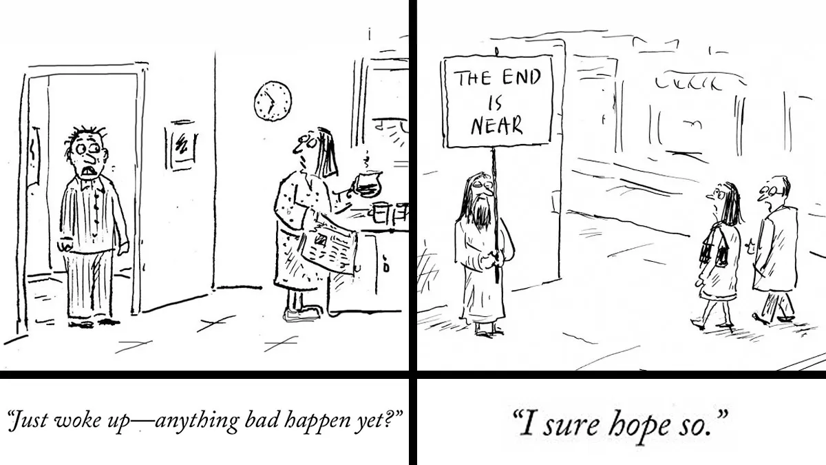A Longtime New Yorker Cartoonist Captures The Strange Logic Of Everyday Life (24 New Pics)
