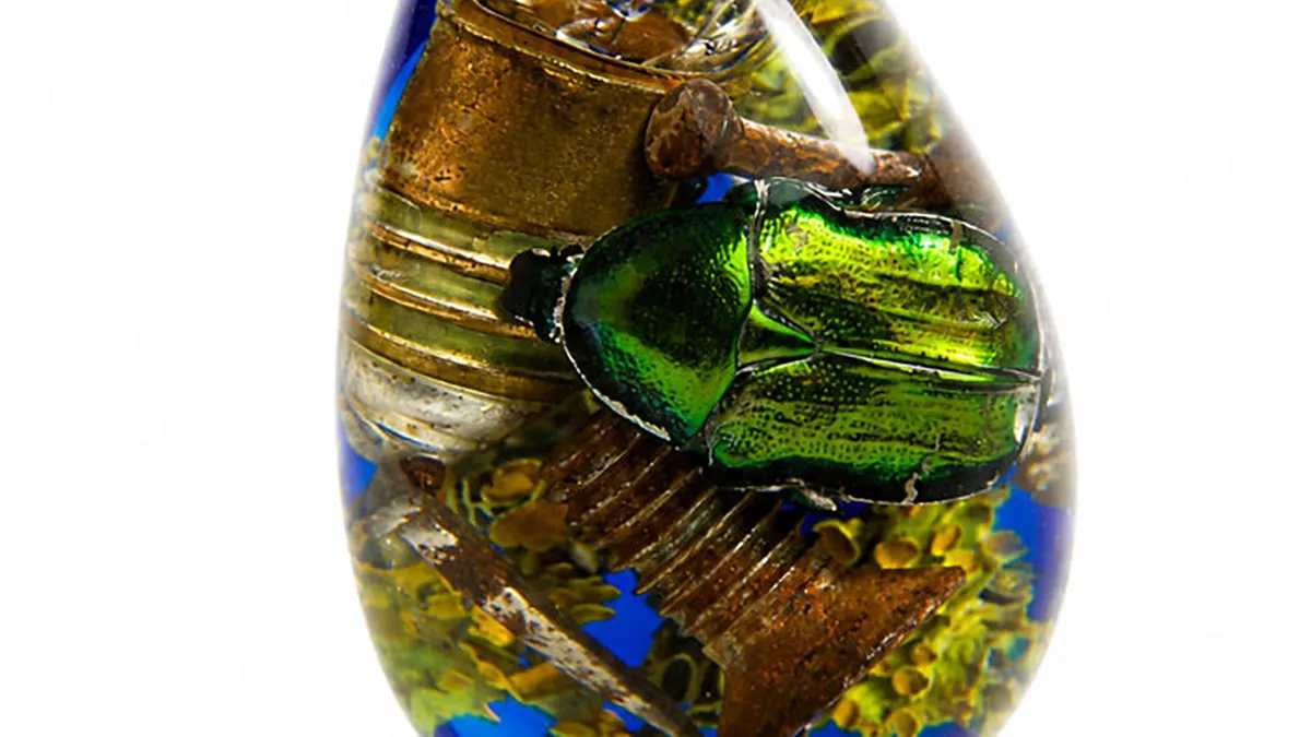20 Remarkable Resin Jewelry Pieces By Oleksandra Fomchenko, Where Nature, Personal History, And Healing Become One