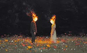 This Artist Turns Fire, Silence, And Emotional Pain Into Deeply Psychological Surreal Art (33 New Pics)