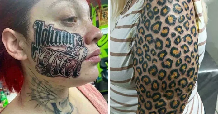 22 Tatuajes fallidos que son imposibles de ignorar