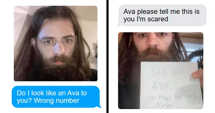 48 Wrong Number Texts That Escalated Into Absolutely Unhinged Conversations (New Pics)