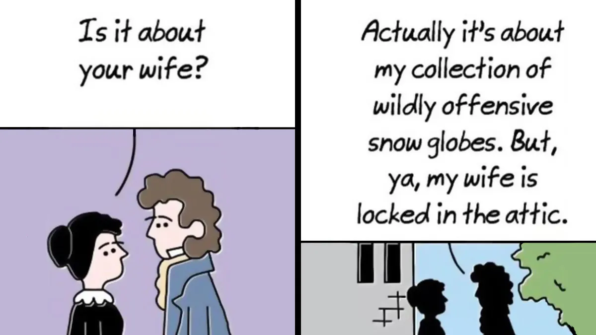31 Clever And Absurd Comics By John Atkinson That Put A Weird Spin On Random Everyday Thoughts
