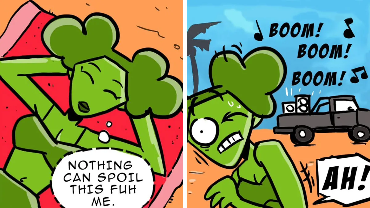 This Artist Turns Family Banter, Bad Luck, And Daily Life Into Colorful Comics (24 New Comics)