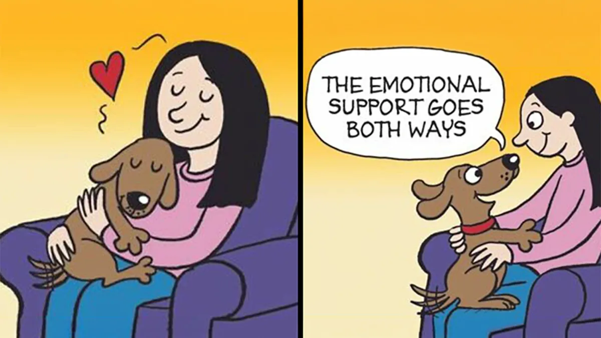 This Cartoonist Turns Everyday Dog Behavior Into Hilarious Comics (42 Pics)