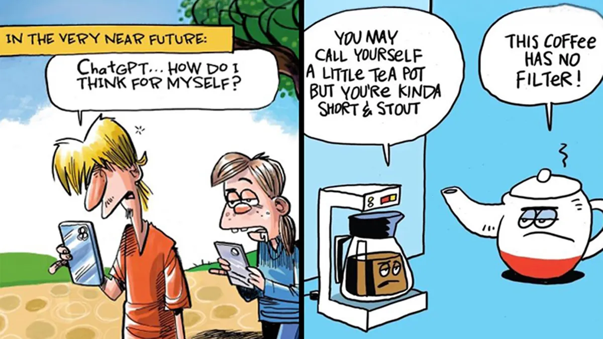 30 Hilarious Cartoons By Dave Whamond That Find Comedy In Everyday Life
