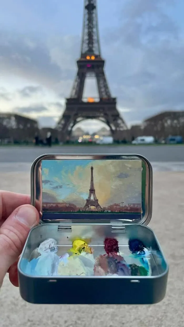 50 Tiny Paintings Hidden Inside Altoid Tins By This Remarkably Skilled Artist (New Pics)