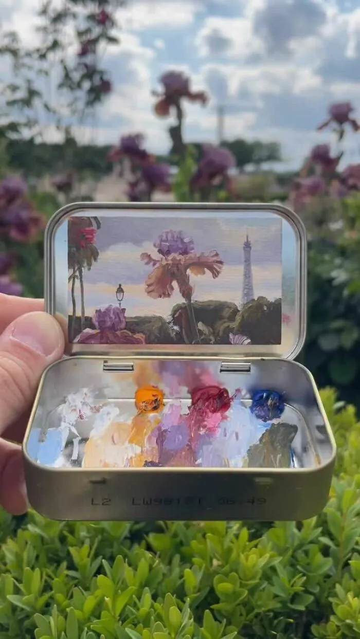 50 Tiny Paintings Hidden Inside Altoid Tins By This Remarkably Skilled Artist (New Pics)