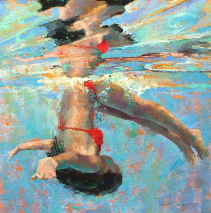43 Underwater Oil Paintings By This Artist, So Beautiful They Feel Like Memories In Motion