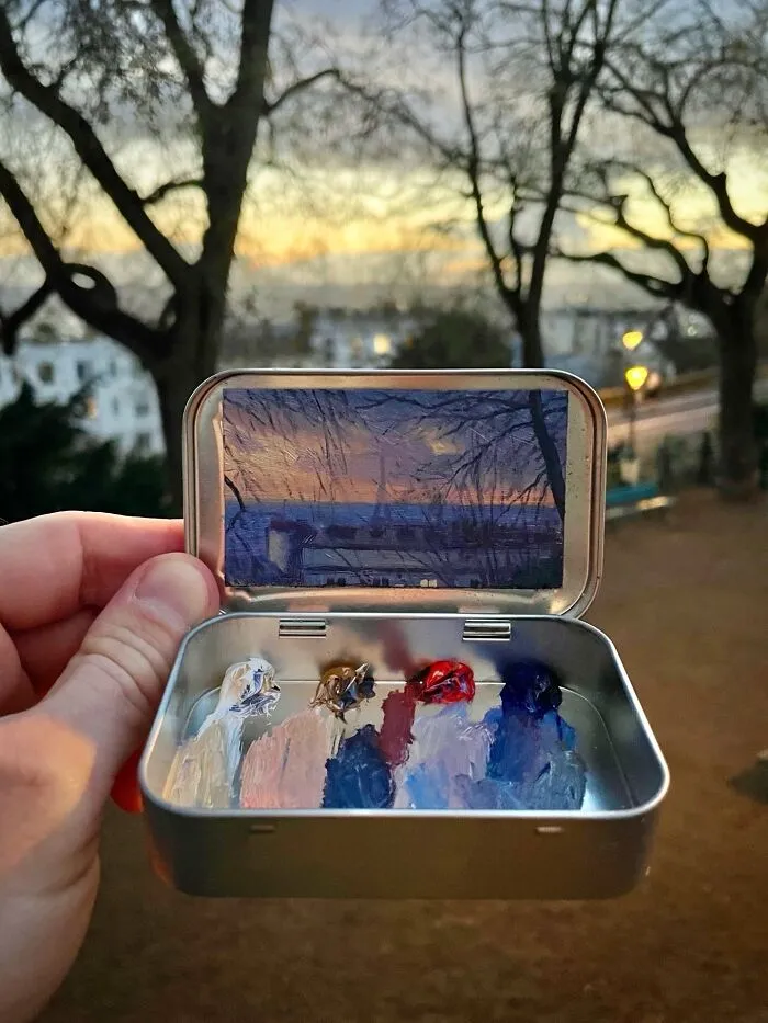 50 Tiny Paintings Hidden Inside Altoid Tins By This Remarkably Skilled Artist (New Pics)
