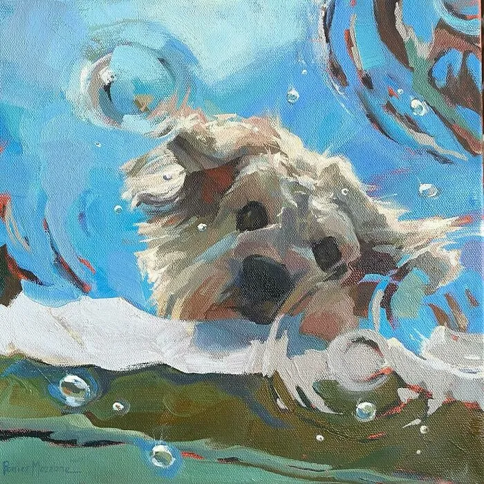 43 Underwater Oil Paintings By This Artist, So Beautiful They Feel Like Memories In Motion