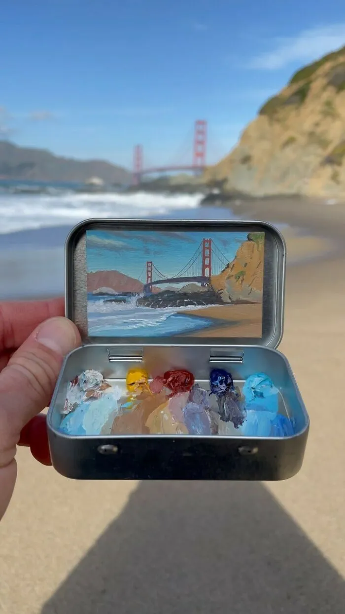 50 Tiny Paintings Hidden Inside Altoid Tins By This Remarkably Skilled Artist (New Pics)